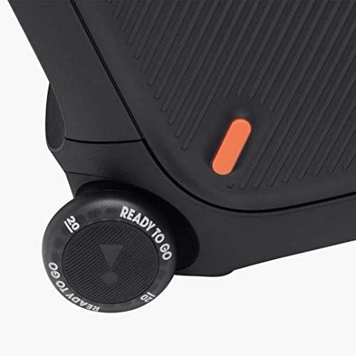 JBL PartyBox 310 in Schwarz – Trag- und rollbarer Bluetooth Party-Lautsprecher mit Lichteffekten – Spritzwassergeschützte, mobile Musikbox mit Akku