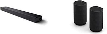 Sony HT-A3000 3.1-Kanal Dolby Atmos Soundbar mit integriertem Dual-Subwoofer und 3 X-Balanced Front-Lautsprechern inklusive speziellem Mittellautsprecher für außergewöhnliche Klarheit, Schwarz