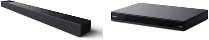 Sony HT-A7000 7.1.2-Kanal Surround Sound Dolby Atmos Premium-Soundbar mit integriertem Subwoofer (Vertical-Sound-Engine, HDMI, Bluetooth, High-Res Audio, 500W Gesamtleistung), Schwarz, Negro