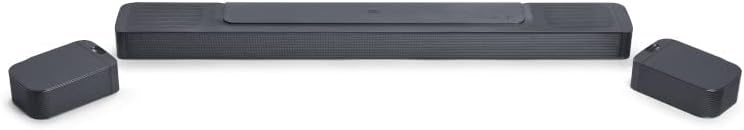 JBL Bar 800 – 5.1.2-Kanal Soundbar für das Heimkino Soundsystem – Mit abnehmbaren Surround-Lautsprechern und Dolby Atmos Surround Sound – Schwarz