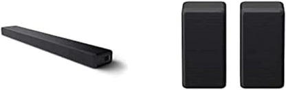 Sony HT-A3000 3.1-Kanal Dolby Atmos Soundbar mit integriertem Dual-Subwoofer und 3 X-Balanced Front-Lautsprechern inklusive speziellem Mittellautsprecher für außergewöhnliche Klarheit, Schwarz