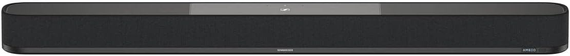 SENNHEISER AMBEO Soundbar Plus für TV und Musik - EU-Stecker - 3D Surround Sound, virtuelles 7.1.4-Lautsprecher-Setup, eingebaute Dual Subwoofer, erweiterte Streaming-Anbindung und Stimmverbesserung
