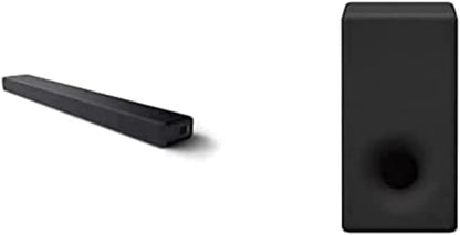 Sony HT-A3000 3.1-Kanal Dolby Atmos Soundbar mit integriertem Dual-Subwoofer und 3 X-Balanced Front-Lautsprechern inklusive speziellem Mittellautsprecher für außergewöhnliche Klarheit, Schwarz