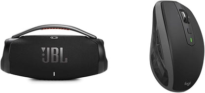 JBL Boombox 3 – Kabelloser Bluetooth-Lautsprecher – Tragbare, wasserdichte Musikbox mit Innen- und Außenmodus – 24 Stunden Spielzeit – In Schwarz