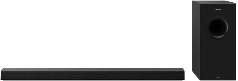 Panasonic SC-HTB600EGK 2.1 Soundbar mit kabellosem Subwoofer (Dolby Atmos, Bluetooth, HDMI, 360 Watt RMS) schwarz
