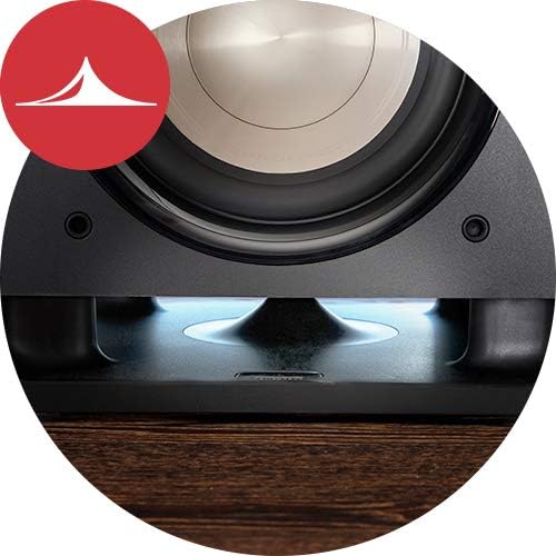 Polk Audio HTS 10 Aktivsubwoofer für Heimkino Soundsysteme und Musik, 10" Bass Box, 200 Watt, Schwarz