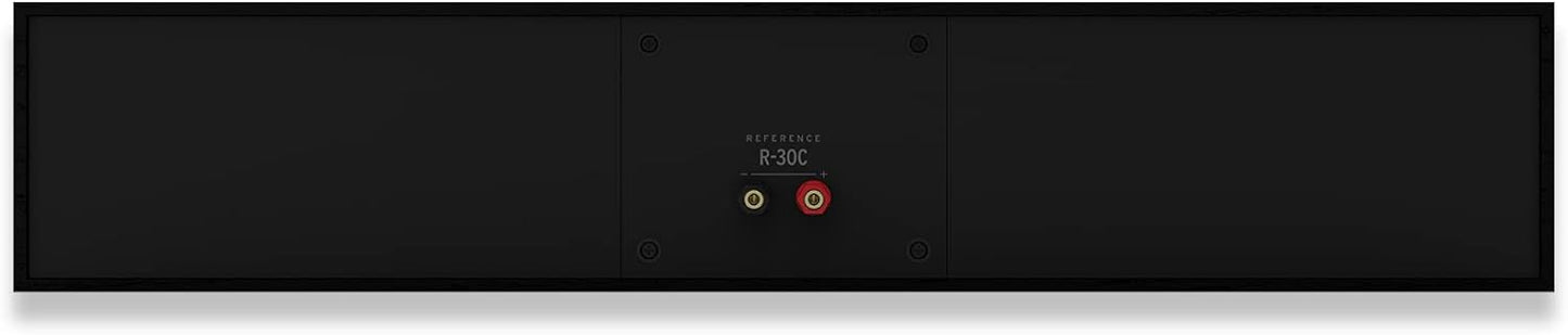 Klipsch R-30C Schwarz (Einheit) - Zentrallautsprecher für Heimkino - 100 W / 400 W - 8 Ohm