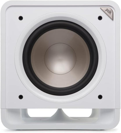 Polk Audio HTS 10 Aktivsubwoofer für Heimkino Soundsysteme und Musik, 10" Bass Box, 200 Watt, Schwarz
