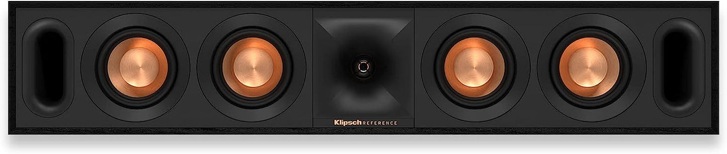 Klipsch R-30C Schwarz (Einheit) - Zentrallautsprecher für Heimkino - 100 W / 400 W - 8 Ohm