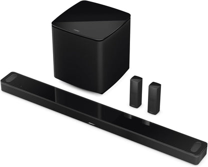 NEU Bose Smart Ultra Soundbar mit Dolby Atmos plus Alexa, kabellose Bluetooth-KI, Surround-Sound-System für TV-Geräte, Schwarz