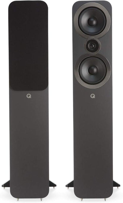 Q Acoustics 3050i Standlautsprecher QA3550 in Grafite Grau/Paar