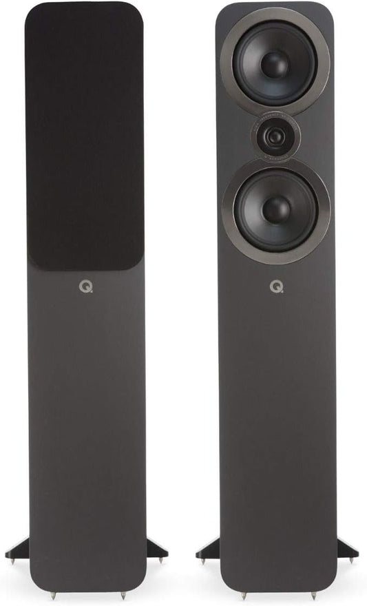 Q Acoustics 3050i Standlautsprecher QA3550 in Grafite Grau/Paar