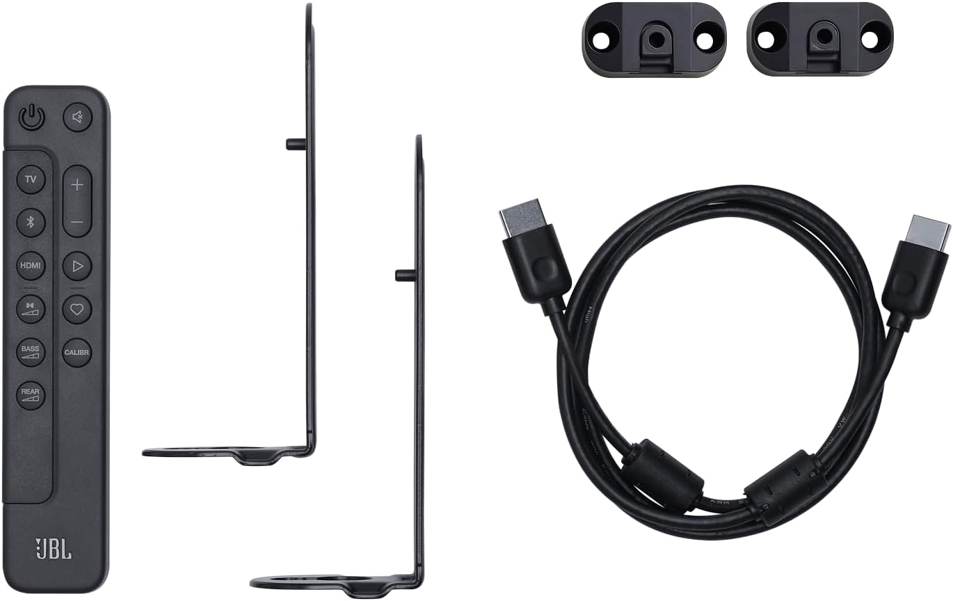 JBL Bar 1300 – Kompakte 11.1.4-Kanal-Soundbar für Heimkino Sound-System – Mit abnehmbaren Surround-Lautsprechern, MultiBeamTM und Dolby Atmos Surround Sound – Schwarz