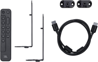 JBL Bar 1300 – Kompakte 11.1.4-Kanal-Soundbar für Heimkino Sound-System – Mit abnehmbaren Surround-Lautsprechern, MultiBeamTM und Dolby Atmos Surround Sound – Schwarz