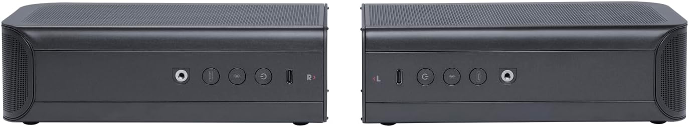 JBL Bar 1300 – Kompakte 11.1.4-Kanal-Soundbar für Heimkino Sound-System – Mit abnehmbaren Surround-Lautsprechern, MultiBeamTM und Dolby Atmos Surround Sound – Schwarz