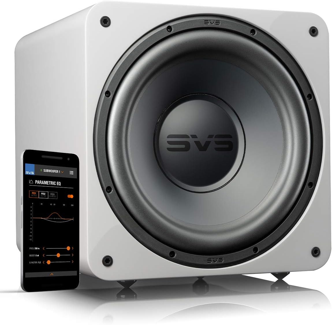 SVS SB-1000 Pro Geschlossener Subwoofer (Hochglanz Weiß)