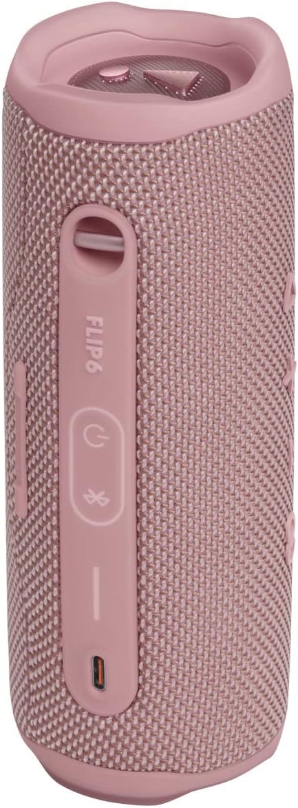 JBL Flip 6 Bluetooth Box in Blau – Wasserdichter, tragbarer Lautsprecher mit 2-Wege-Lautsprechersystem für kraftvollen Sound – Bis zu 12 Stunden kabellos Musik abspielen
