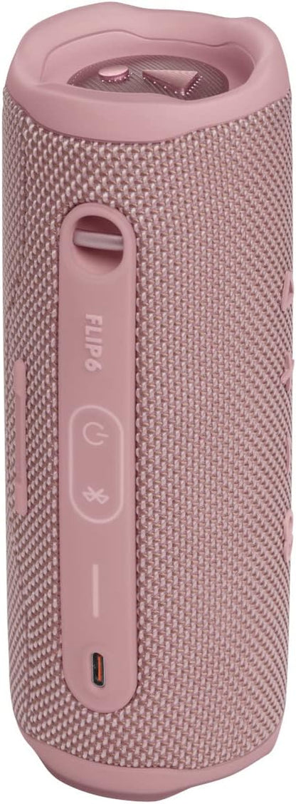 JBL Flip 6 Bluetooth Box in Blau – Wasserdichter, tragbarer Lautsprecher mit 2-Wege-Lautsprechersystem für kraftvollen Sound – Bis zu 12 Stunden kabellos Musik abspielen