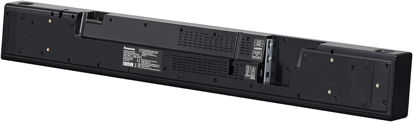 Panasonic SC-HTB600EGK 2.1 Soundbar mit kabellosem Subwoofer (Dolby Atmos, Bluetooth, HDMI, 360 Watt RMS) schwarz