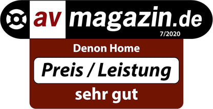 Denon Home 150 Multiroom-Lautsprecher, HiFi Lautsprecher mit HEOS Built-in, Alexa integriert, WLAN, Bluetooth, USB, AirPlay 2, Hi-Res Audio, weiß