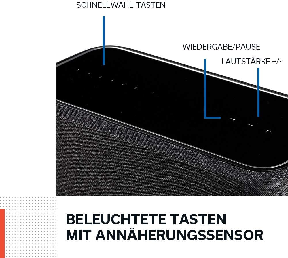 Denon Home 150 Multiroom-Lautsprecher, HiFi Lautsprecher mit HEOS Built-in, Alexa integriert, WLAN, Bluetooth, USB, AirPlay 2, Hi-Res Audio, weiß