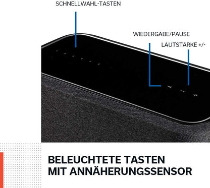 Denon Home 150 Multiroom-Lautsprecher, HiFi Lautsprecher mit HEOS Built-in, Alexa integriert, WLAN, Bluetooth, USB, AirPlay 2, Hi-Res Audio, weiß