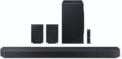 Samsung HW-Q995GC 11.1.4-Kanal Q-Soundbar, 4.0.2-Kanal Rücklautsprecher, Kabelloses Dolby Atmos / DTS:X, Q-Symphony [2023]