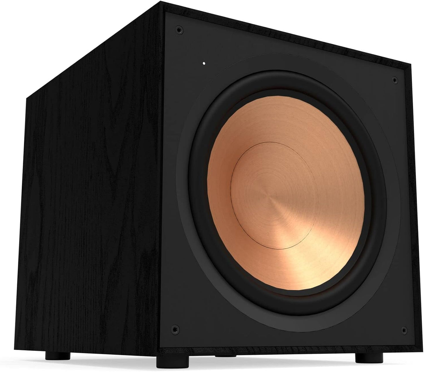 Klipsch R-121SW Black – Aktiver Subwoofer 30,5 cm (12 Zoll), Schwarz, digitaler Verstärker, 200 W/400 W