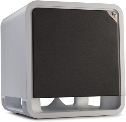 Polk Audio HTS 10 Aktivsubwoofer für Heimkino Soundsysteme und Musik, 10" Bass Box, 200 Watt, Schwarz