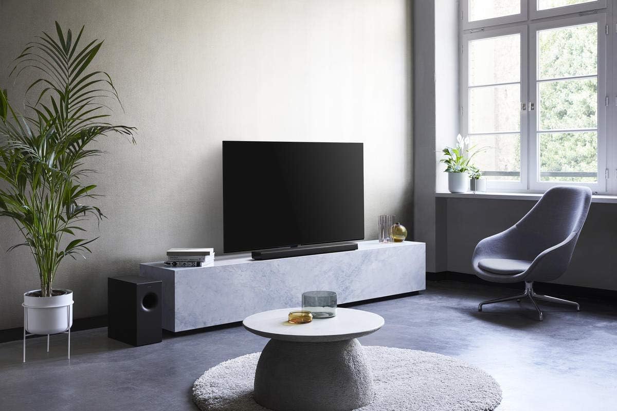 Panasonic SC-HTB600EGK 2.1 Soundbar mit kabellosem Subwoofer (Dolby Atmos, Bluetooth, HDMI, 360 Watt RMS) schwarz
