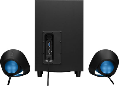 Logitech G560 PC Gaming Lautsprecher mit DTS:X Ultra Surround Sound,