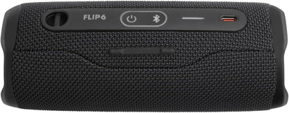 JBL Flip 6 Bluetooth Box in Blau – Wasserdichter, tragbarer Lautsprecher mit 2-Wege-Lautsprechersystem für kraftvollen Sound – Bis zu 12 Stunden kabellos Musik abspielen