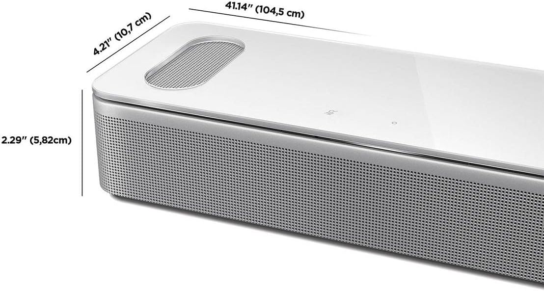 Bose Smart Soundbar 900 – Dolby Atmos mit Alexa-Sprachsteuerung, in Weiß