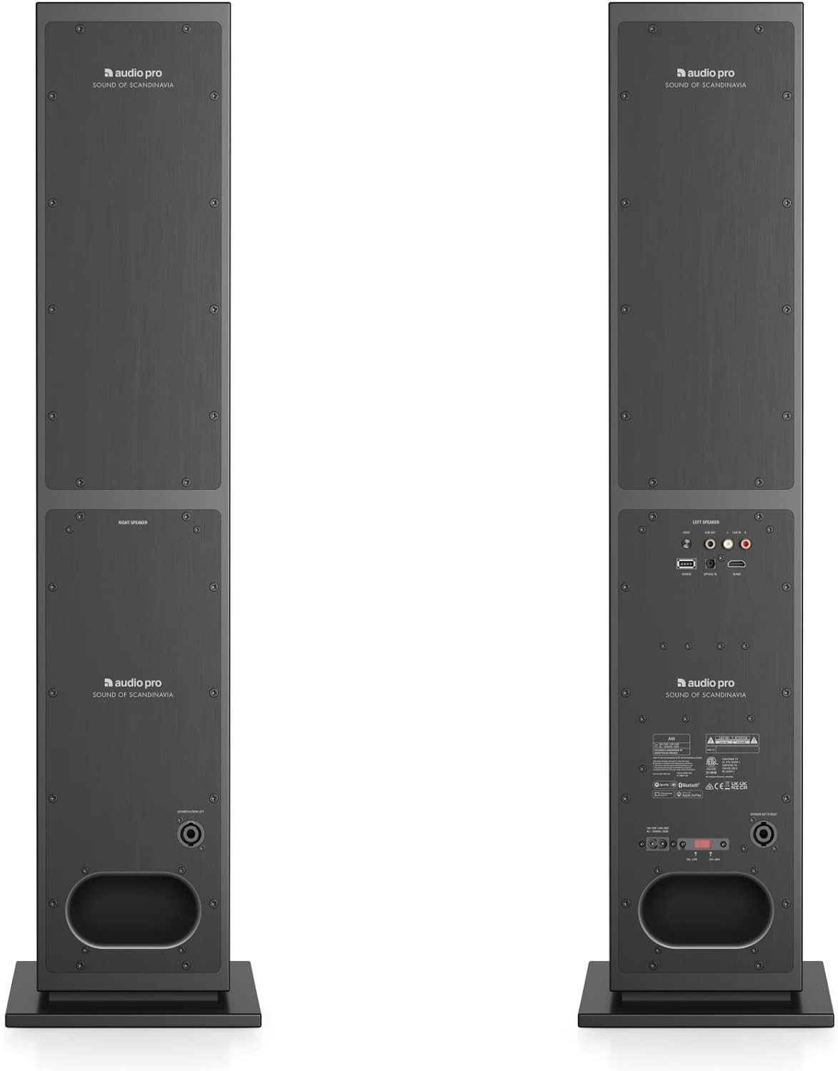 Audio Pro A48 Schwarz