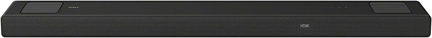 Sony HT-A5000 5.1.2-Kanal Surround Sound Dolby Atmos Premium-Soundbar mit integriertem Subwoofer (HDMI, Bluetooth, High-Res Audio, 500W Gesamtleistung), Schwarz