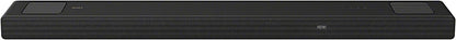 Sony HT-A5000 5.1.2-Kanal Surround Sound Dolby Atmos Premium-Soundbar mit integriertem Subwoofer (HDMI, Bluetooth, High-Res Audio, 500W Gesamtleistung), Schwarz