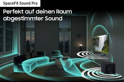 Samsung HW-Q995GC 11.1.4-Kanal Q-Soundbar, 4.0.2-Kanal Rücklautsprecher, Kabelloses Dolby Atmos / DTS:X, Q-Symphony [2023]
