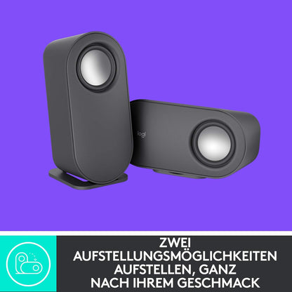 Logitech Z407 Bluetooth-Computerlautsprecher mit Subwoofer und kabelloser Steuerung