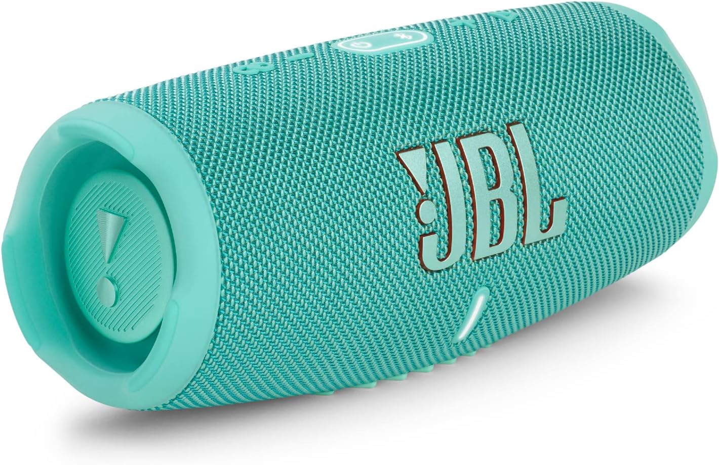JBL Charge 5 Bluetooth-Lautsprecher in Schwarz – Wasserfeste, portable Boombox mit integrierter Powerbank – Eine Akku-Ladung für bis zu 20 Stunden kabellosen Musikgenuss