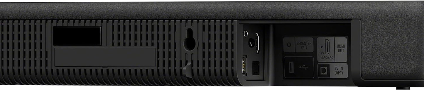 Sony HT-A3000 3.1-Kanal Dolby Atmos Soundbar mit integriertem Dual-Subwoofer und 3 X-Balanced Front-Lautsprechern inklusive speziellem Mittellautsprecher für außergewöhnliche Klarheit, Schwarz