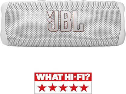 JBL Flip 6 Bluetooth Box in Blau – Wasserdichter, tragbarer Lautsprecher mit 2-Wege-Lautsprechersystem für kraftvollen Sound – Bis zu 12 Stunden kabellos Musik abspielen