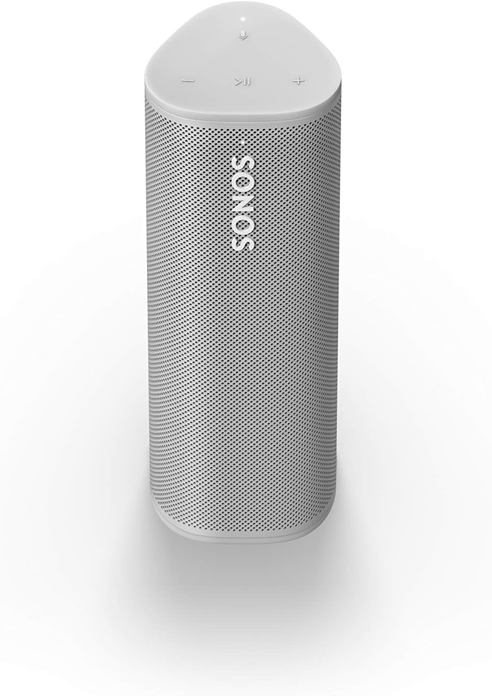 Sonos Roam + kabelloses Ladegerät, schwarz – Wasserdichter WLAN & Bluetooth Lautsprecher mit Alexa Sprachsteuerung, Google Assistant und AirPlay 2