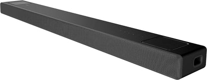 Sony HT-A5000 5.1.2-Kanal Surround Sound Dolby Atmos Premium-Soundbar mit integriertem Subwoofer (HDMI, Bluetooth, High-Res Audio, 500W Gesamtleistung), Schwarz