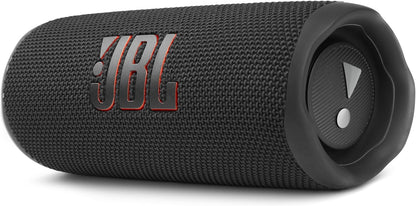 JBL Flip 6 Bluetooth Box in Blau – Wasserdichter, tragbarer Lautsprecher mit 2-Wege-Lautsprechersystem für kraftvollen Sound – Bis zu 12 Stunden kabellos Musik abspielen