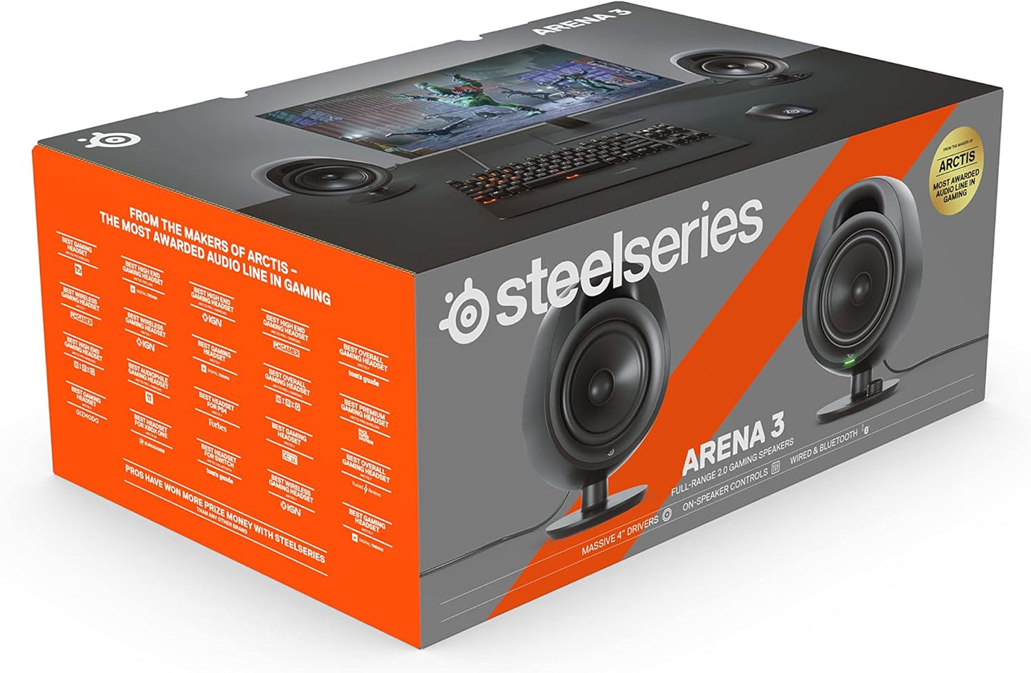 SteelSeries Arena 7 - 2.1-Gaming-Lautsprecher