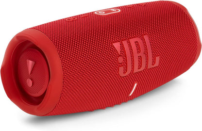 JBL Charge 5 Bluetooth-Lautsprecher in Schwarz – Wasserfeste, portable Boombox mit integrierter Powerbank – Eine Akku-Ladung für bis zu 20 Stunden kabellosen Musikgenuss