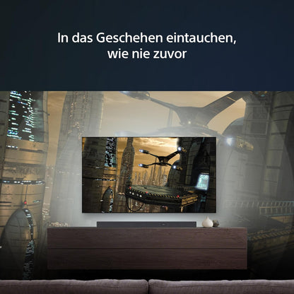 Sony HT-A7000 7.1.2-Kanal Surround Sound Dolby Atmos Premium-Soundbar mit integriertem Subwoofer (Vertical-Sound-Engine, HDMI, Bluetooth, High-Res Audio, 500W Gesamtleistung), Schwarz, Negro