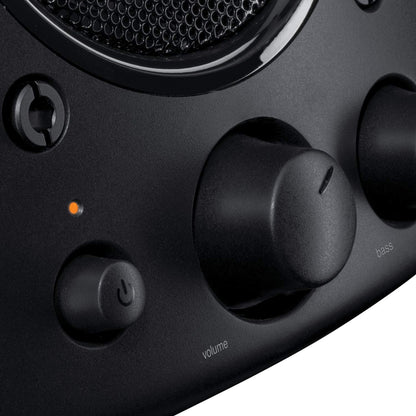 Logitech Z623 Lautsprecher-System mit Subwoofer, Satter Bass, 400 Watt Spitzenleistung