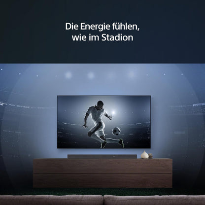 Sony HT-A5000 5.1.2-Kanal Surround Sound Dolby Atmos Premium-Soundbar mit integriertem Subwoofer (HDMI, Bluetooth, High-Res Audio, 500W Gesamtleistung), Schwarz