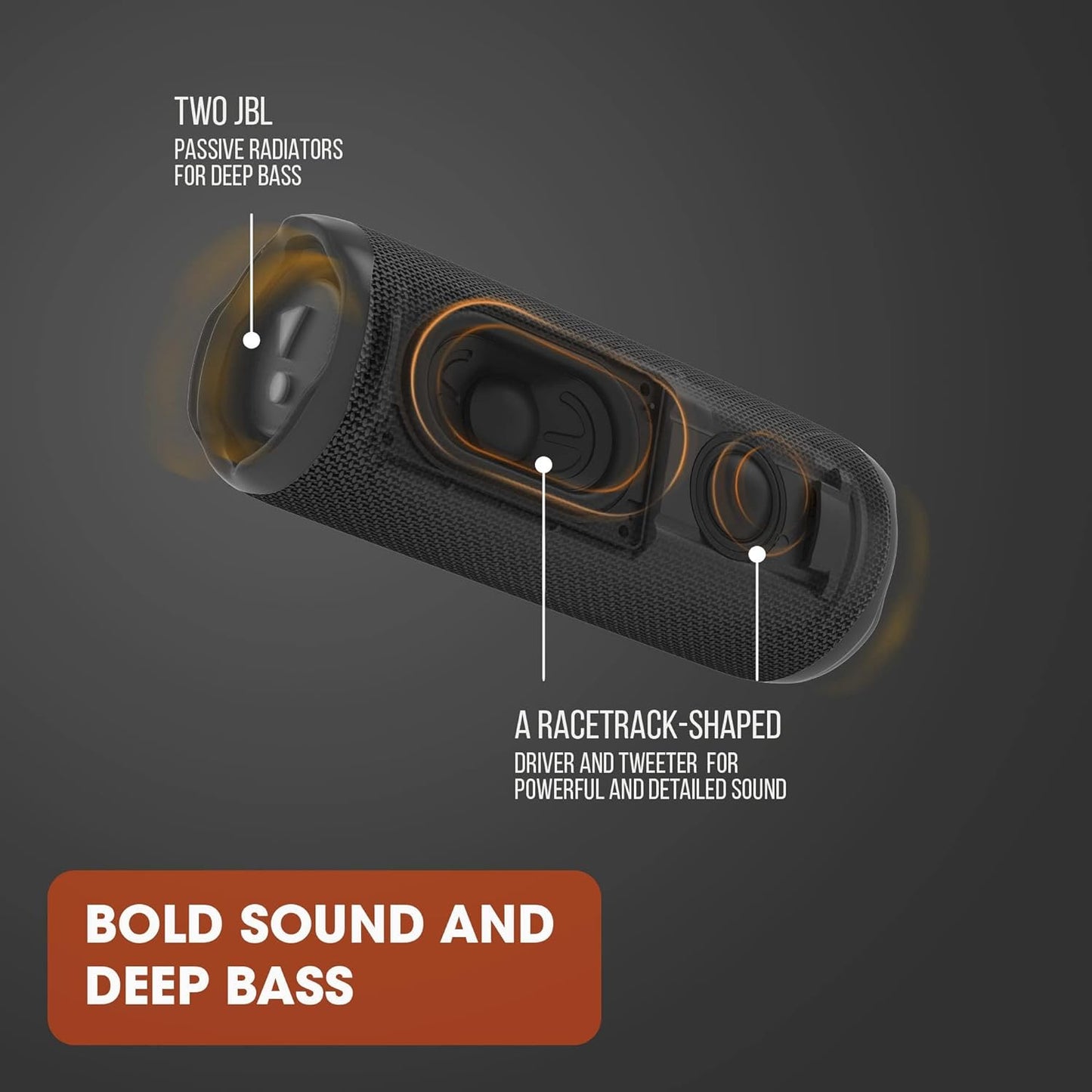 JBL Flip 6 Bluetooth Box in Blau – Wasserdichter, tragbarer Lautsprecher mit 2-Wege-Lautsprechersystem für kraftvollen Sound – Bis zu 12 Stunden kabellos Musik abspielen